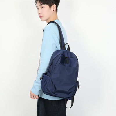 Sport Mini Men's Backpack Fashion Small Black Travel Rucksack Shoulder School Bag Canvas Designer Sports Backpacks Mochila Bags - Smarsty