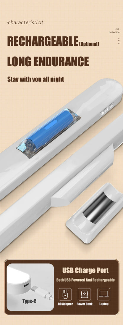 LED Desk Lamp with Magnetic Base and Dimmable Light - Smarsty