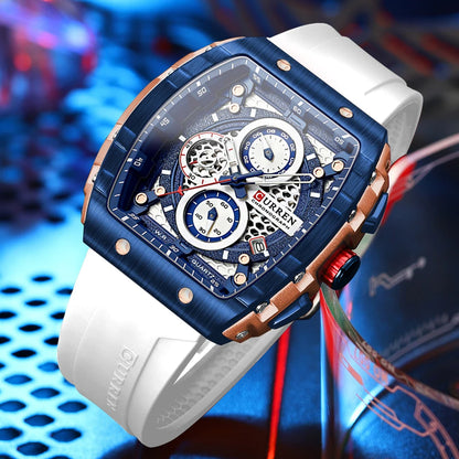 Curren Sports Large Dial Casual Quartz Watch - Smarsty