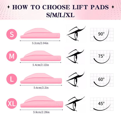 Eyelash Perm Silicone Pads for Perfect Curling - Smarsty