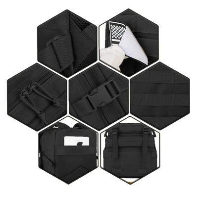 45L Tactical Backpacks Molle Assault Pack 3 Day Bug Out Bag Hiking Treeking Rucksack Fitness Camping, Daily Work by Smarsty
