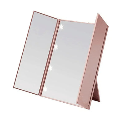 Portable LED Makeup Mirror with Adjustable Stand - Smarsty