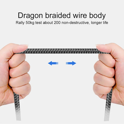 Nylon Fast Charging USB A to Type C Cable - Smarsty