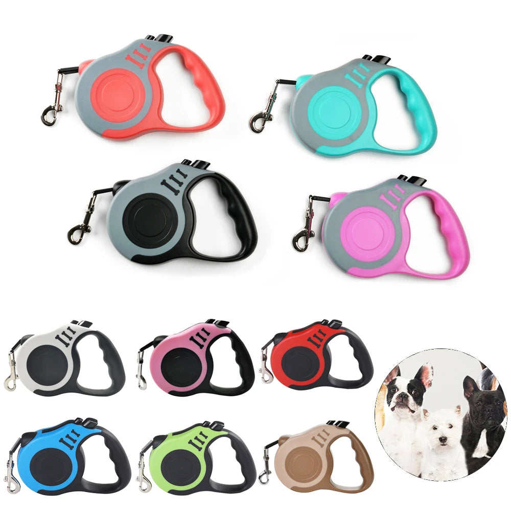 Durable Retractable Dog Leash for All Breeds - Smarsty