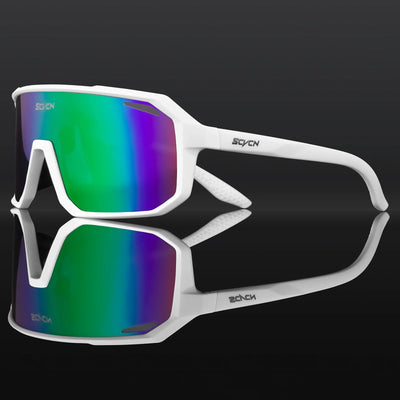 SCVCN Photochromic Cycling Glasses Bike Mountain Bicycle Golf UV400 Sunglasses Sport Protection Glasses for Men Women Baseball by Smarsty