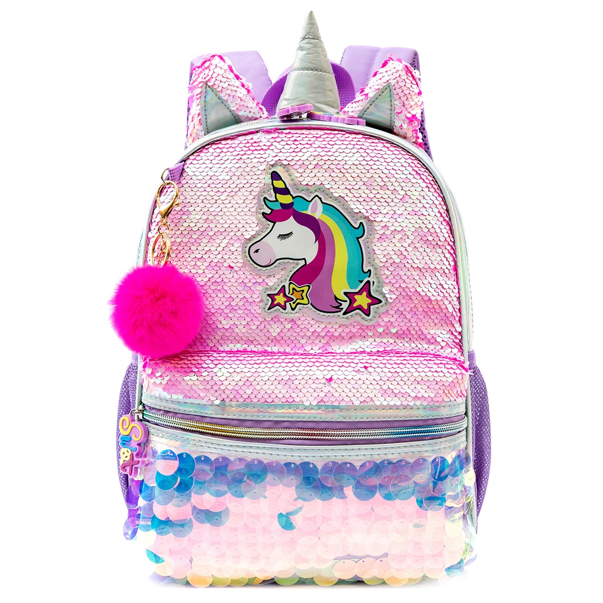 Girls Sequins Backpack For Kindergarten And School - Smarsty