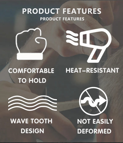 Professional Barber Anti Static Cutting Comb Tool - Smarsty