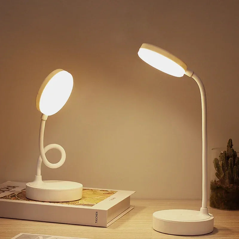 Flexible LED Desk Lamp with 3-Level Dimmer for Eye Care - Smarsty