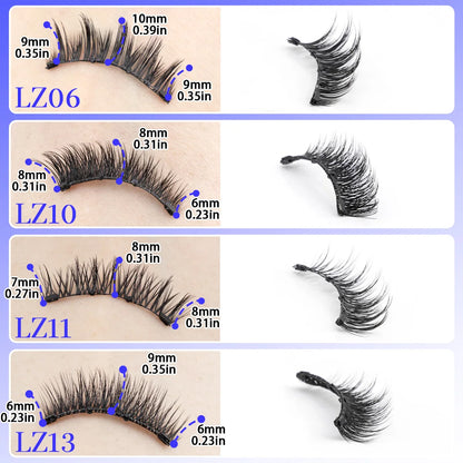 Magnetic Eyelashes Set for Effortless Stunning Looks - Smarsty