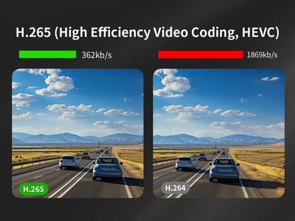 Car Dash Cam 2K Video Recorder With Night Vision WiFi - Smarsty