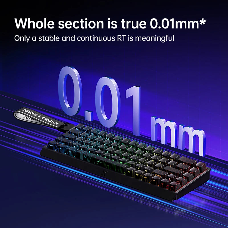Mechanical Gaming Keyboard Rapid Trigger 8000Hz Response