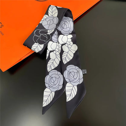 Silk Summer Scarf for Women Lightweight Neckwear - Smarsty