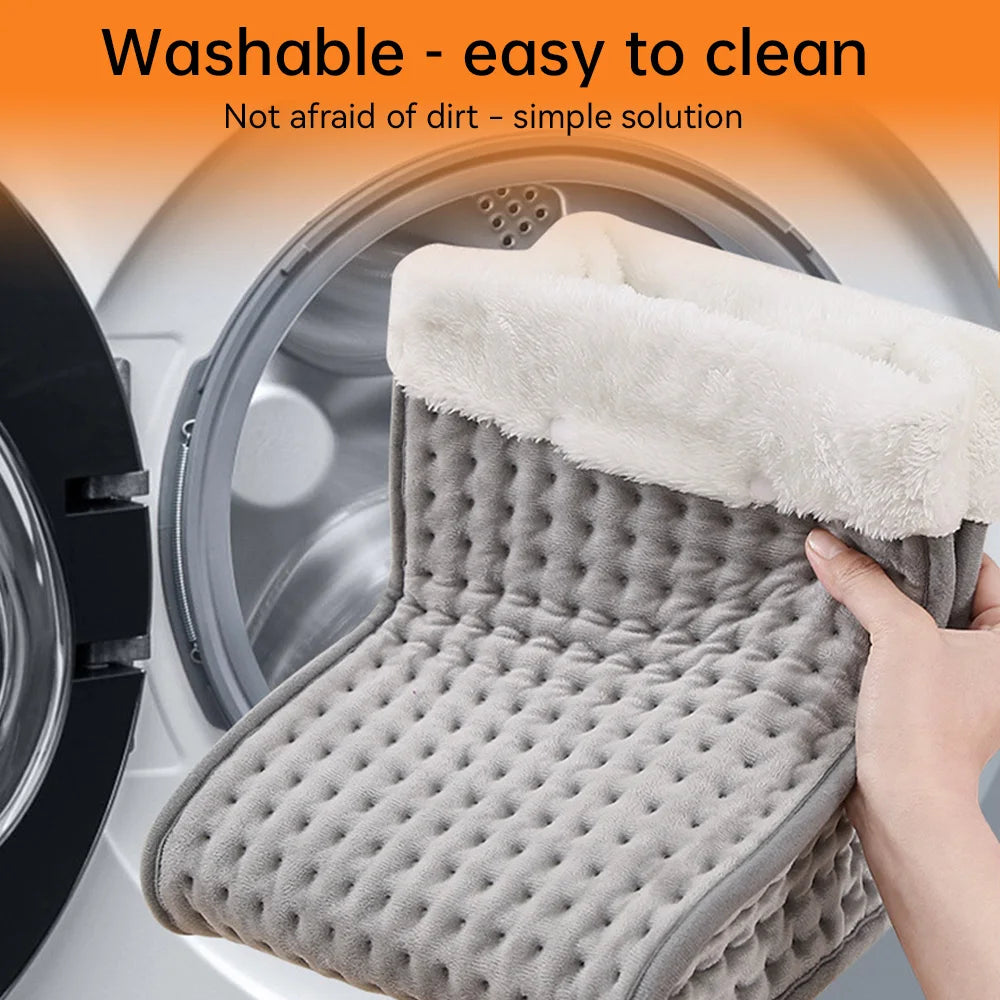 26*28*22cm Electric Heated Foot US/EU Warmers Soft Feet Heating Pad 9-gear adjustable temperature Electric shoe heating pad 1pc