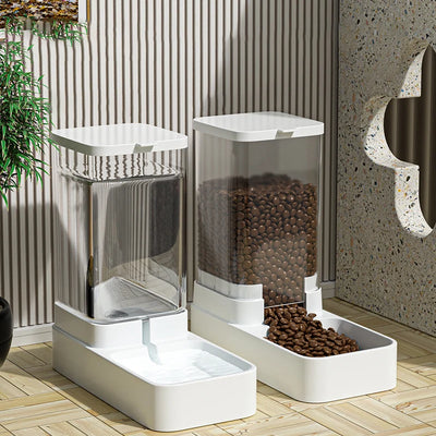 Automatic Pet Feeder and Water Bowl for Dogs and Cats - Smarsty