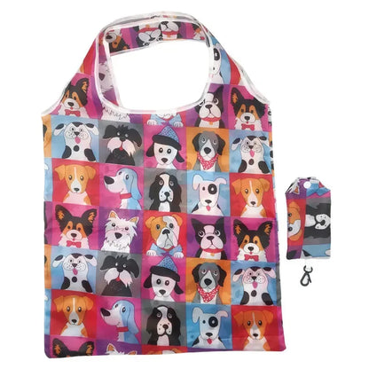 Reusable Nylon Grocery Bag Foldable Tote Eco Friendly - Smarsty