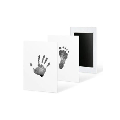 No Touch Baby Hand Footprint Kit Safe Ink Pad Souvenir - Smarsty