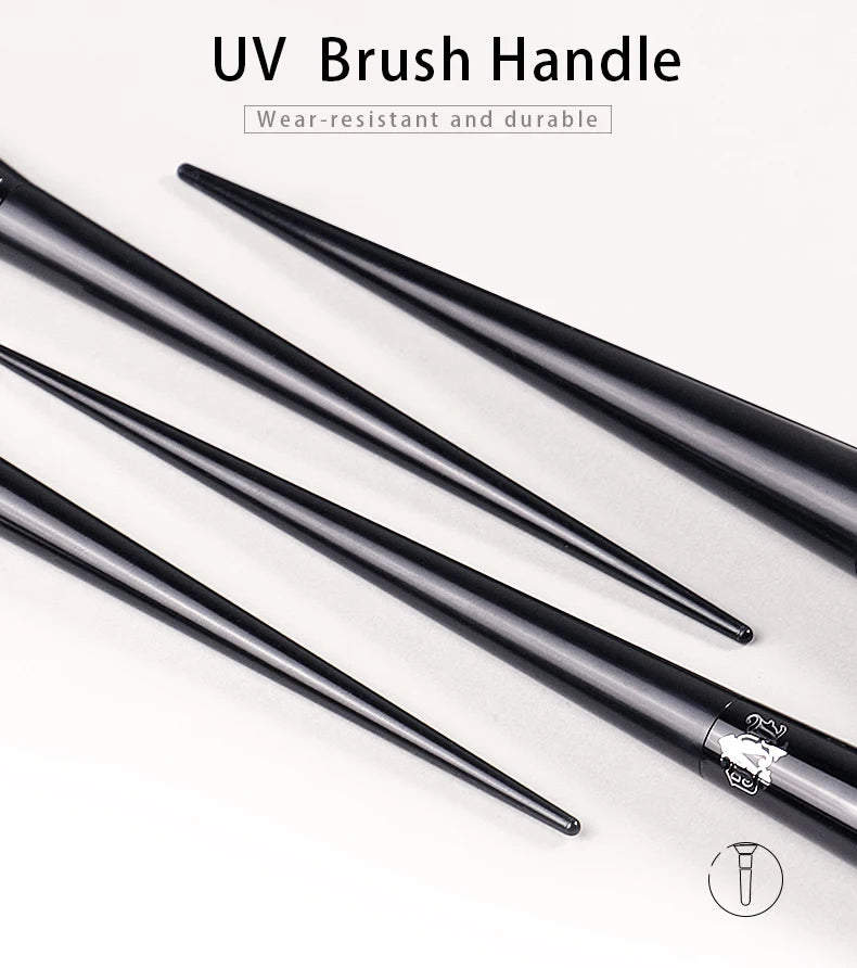 Kat Von D Soft Fiber Concealer Brush with Elegant Handle - Smarsty