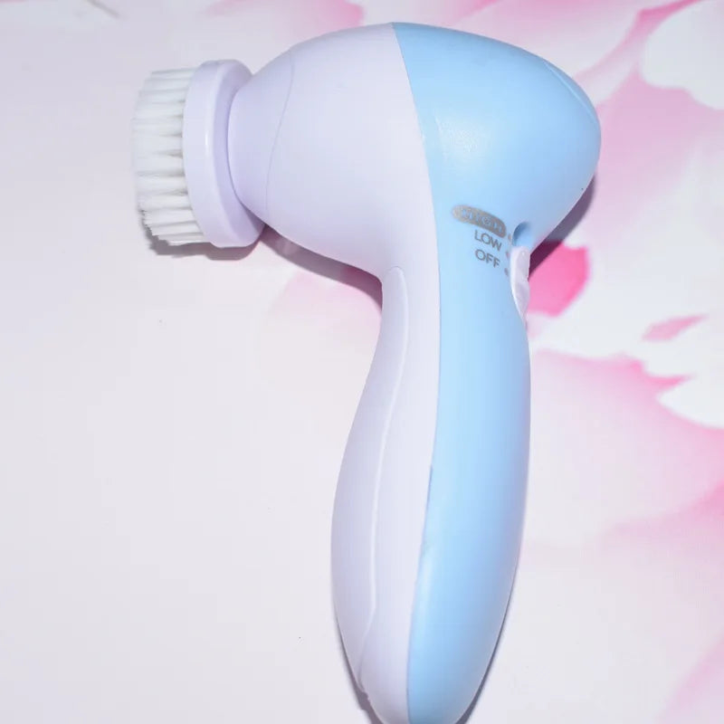 Electric Facial Cleaner 5 In 1 Spa Massager Tool - Smarsty