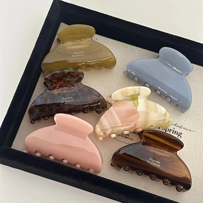 Elegant Acetate Hair Claw Medium Size Secure Hold Women - Smarsty