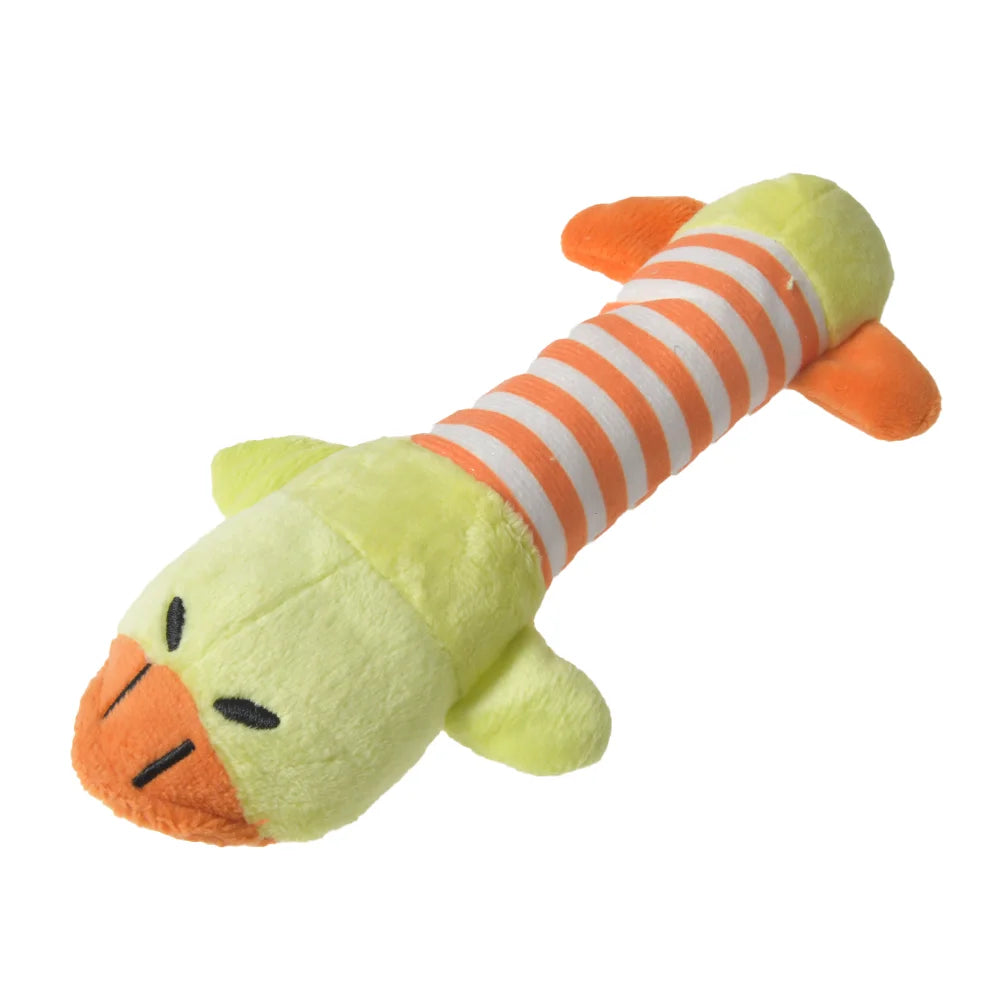 Interactive Plush Dinosaur Chew Toys for Small Dogs - Smarsty