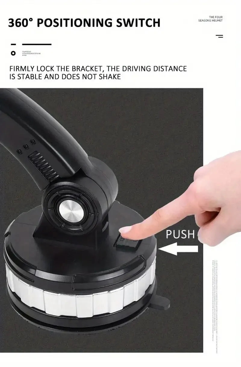 Universal Car Phone Holder Mount With Strong Suction Cup - Smarsty