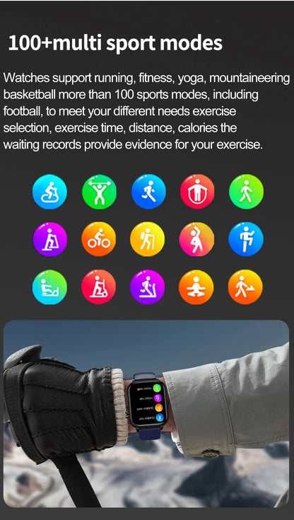 2025 Smart Watch with ECG PPG Health Monitoring - Smarsty