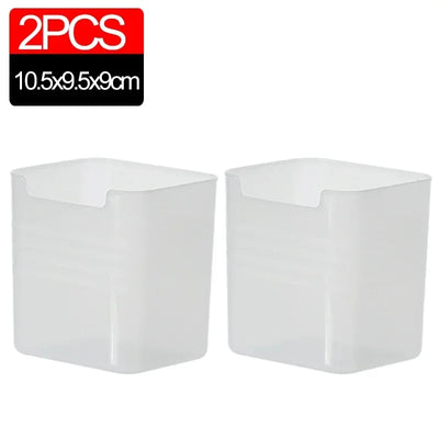 1/5PCS Refrigerator Storage Boxes Food Fresh Organizer Cold Storage Crisper Fruit Spice Food Container Boxes Home Kitchen Boxes by Smarsty