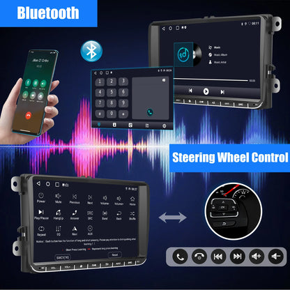 Android Car Stereo With Wireless Carplay GPS Navigation - Smarsty