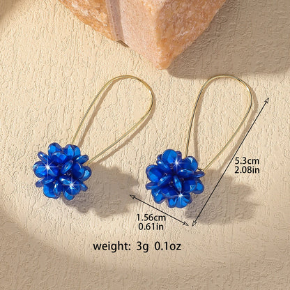 Versatile Pearl Petal Ball Earrings For Women Fashion Set - Smarsty