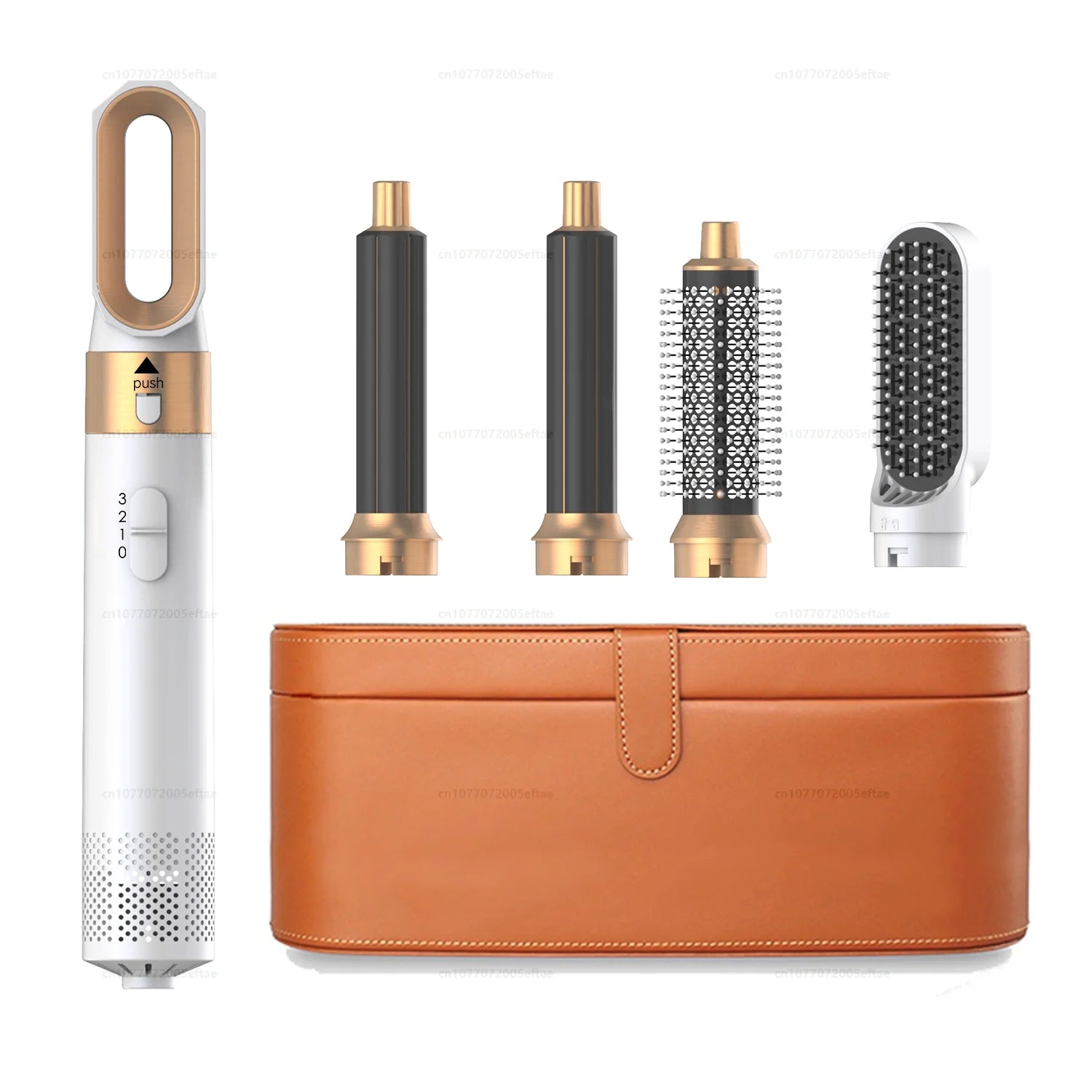5 In 1 Hair Dryer Hot Air Comb For Styling - Smarsty