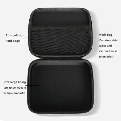 Multi Size EVA Hard Storage Box Travel Case Zipper - Smarsty