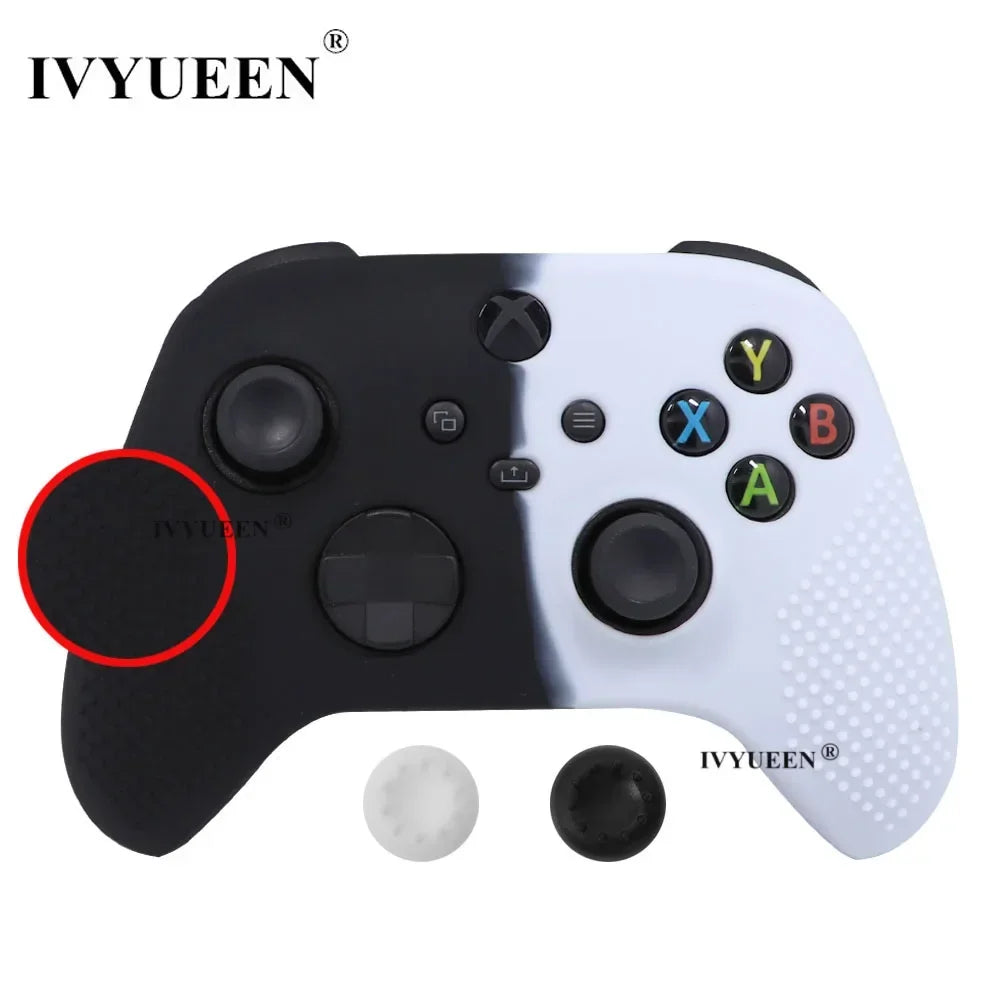 Ivyueen Silicone Grip Caps for Xbox Series Controllers - Smarsty