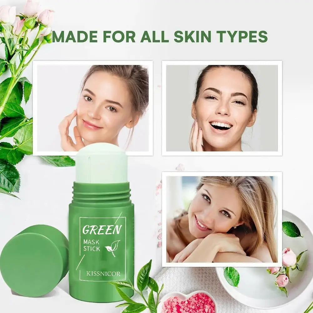 Green Tea Cleansing Stick Mask for Clear Skin - Smarsty