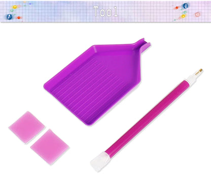 Momoart DIY Diamond Mosaic Landscape Painting Kit - Smarsty