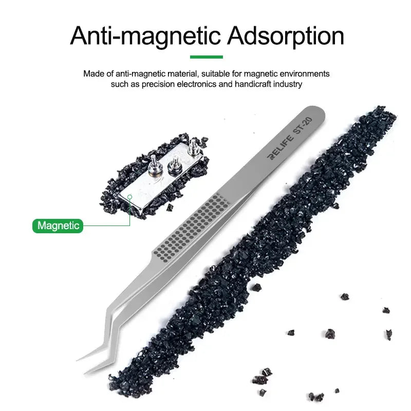 High Precision Chip Positioning Tweezers for Soldering - Smarsty