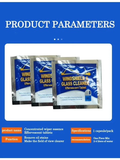 Effervescent Solid Windshield Cleaner Tablet For Glass - Smarsty
