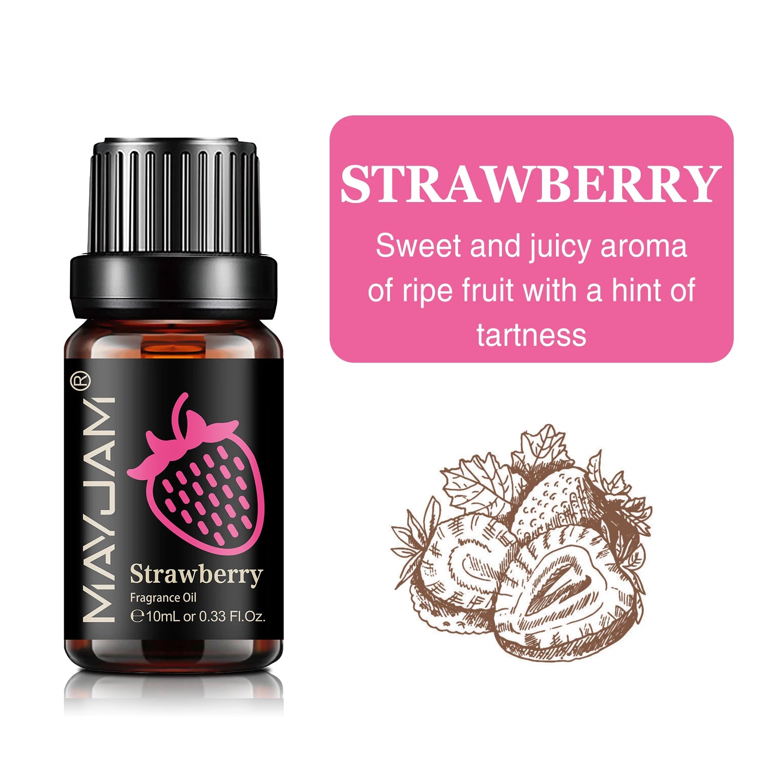 MAYJAM Fruit Fragrance Oil Set for Humidifiers and Candles - Smarsty