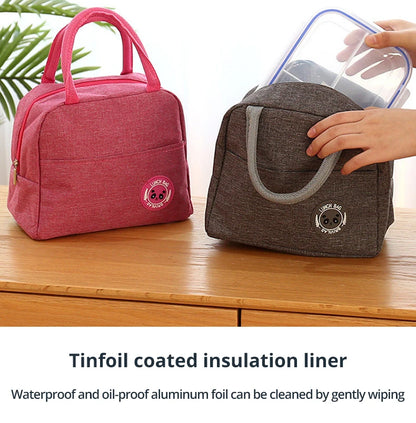 Insulated Lunch Bag With Aluminum Foil Insulation Keeps Food - Smarsty