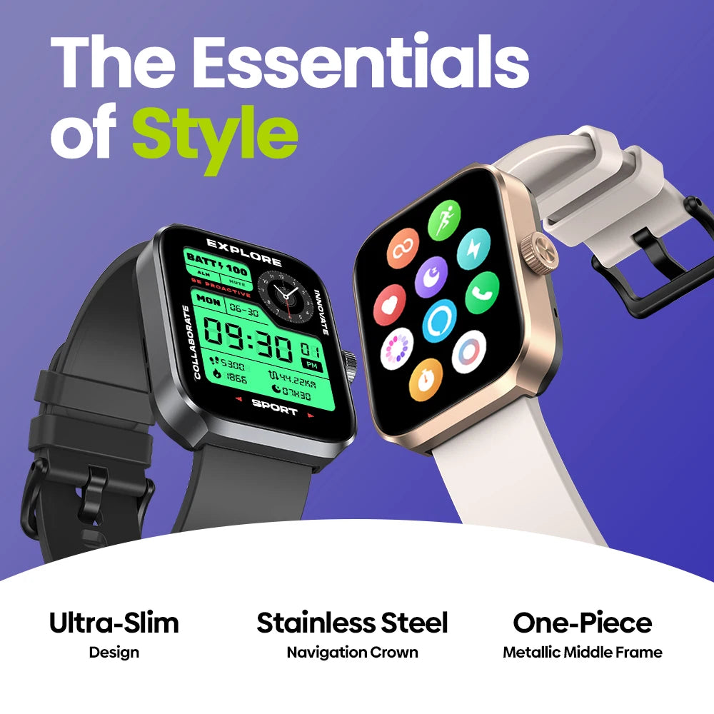 Zeblaze Beyond 3 Plus GPS Smart Watch with AMOLED Display - Smarsty
