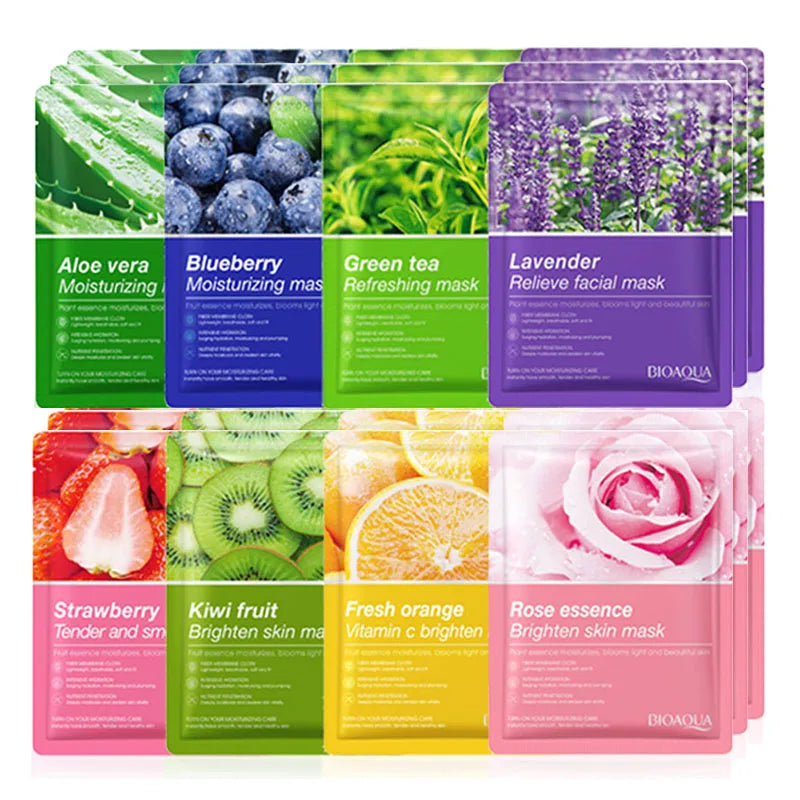 Natural Plant Face Masks for Deep Hydration and Firming - Smarsty