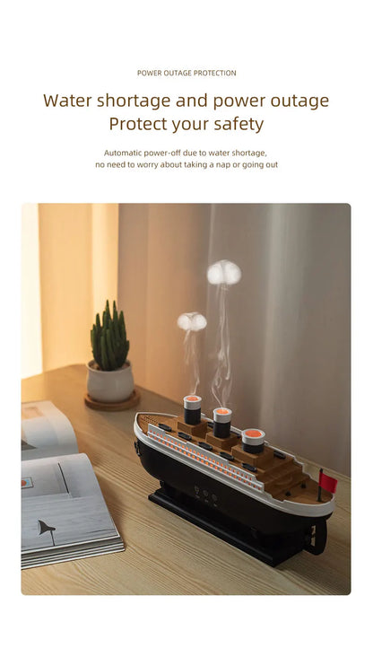 Ultrasound Air Humidifier with Colorful Night Light - Smarsty