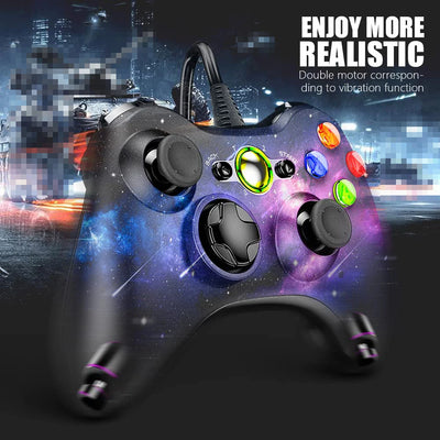 USB Wired Game Controller for Xbox 360 with Enhanced Precision - Smarsty