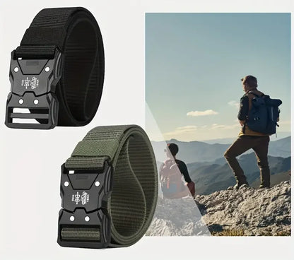 Tactical Waist Belt with Durable Automatic Buckle - Smarsty