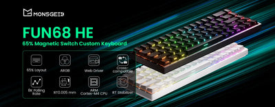 MonsGeek 60 Percent Mechanical Gaming Keyboard For Esports - Smarsty