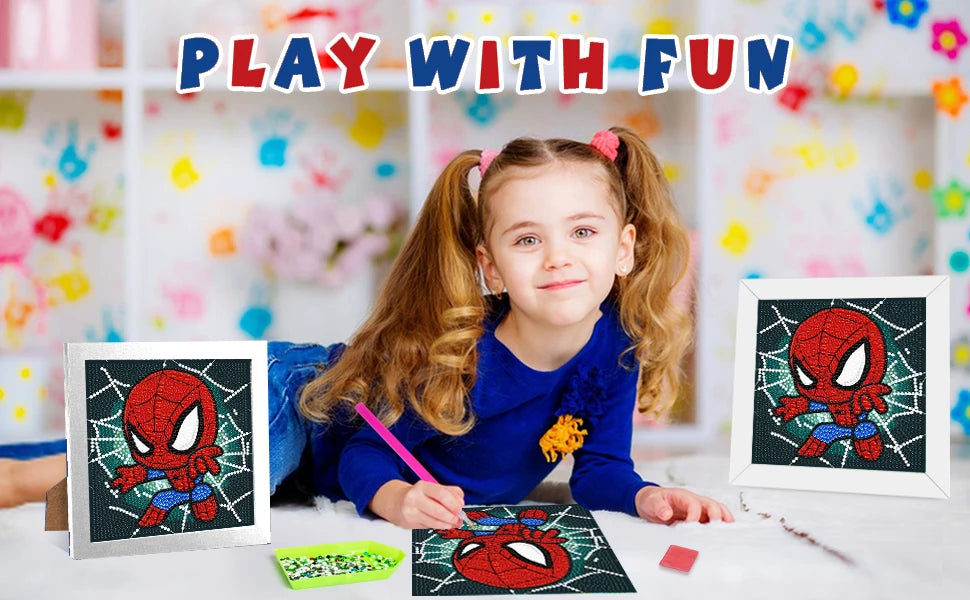 Cartoon Diamond Art Painting Kit for Kids - Smarsty