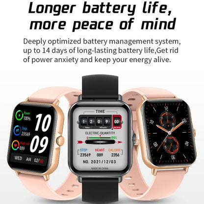 Smartwatch with Bluetooth Call and Music Playback - Smarsty