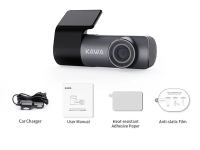 2K Car Dash Cam With Night Vision And Wireless WiFi - Smarsty