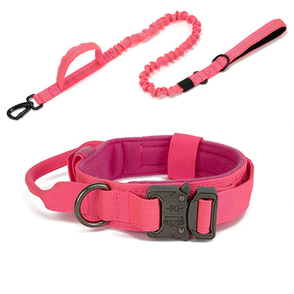Durable Reflective Nylon Dog Collar and Leash Set - Smarsty