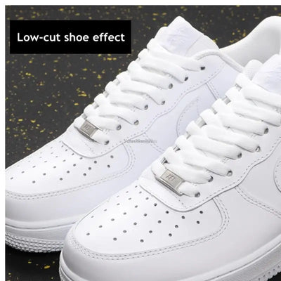 Original AF1 Shoelaces Combination White Flats laces and Shoe Decoration Suit Sneaker Shoelace Air Force one Shoes Accessories - Smarsty