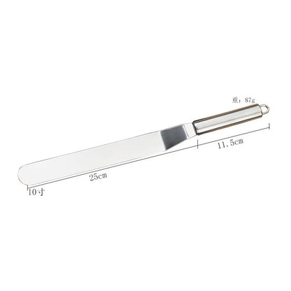 Stainless Steel Icing Spatula Set for Easy Cake Decorating - Smarsty